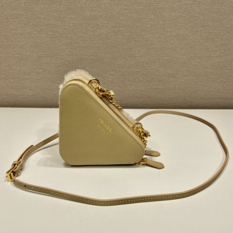 Pra*a triangle pouch